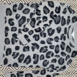 cheetah sweater